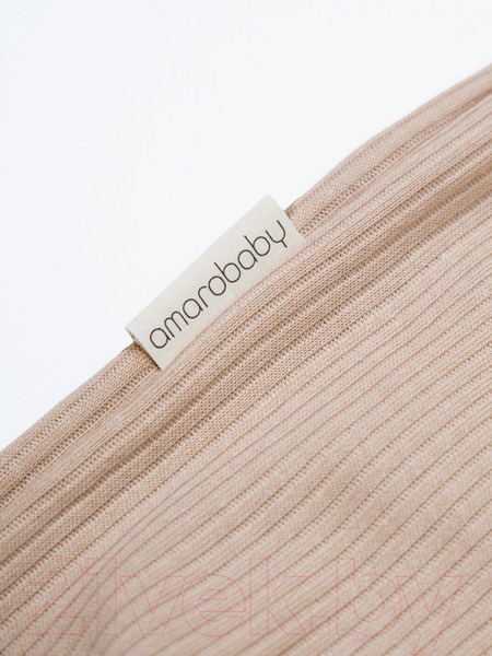 Изображение товара Комбинезон для малышей Amarobaby Fashion / AB-OD21-FS3/03-74 (бежевый, р. 74)