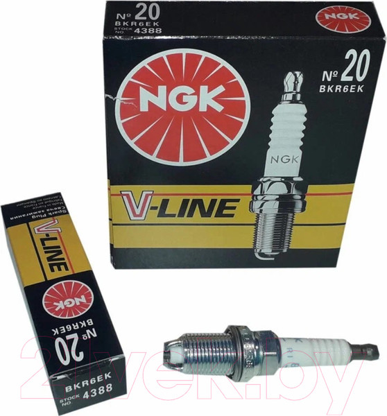 Изображение товара Свеча зажигания для авто NGK 4388 / BKR6EK
