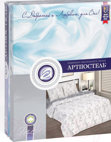 Изображение товара Комплект постельного белья АртПостель Луара Евро 914