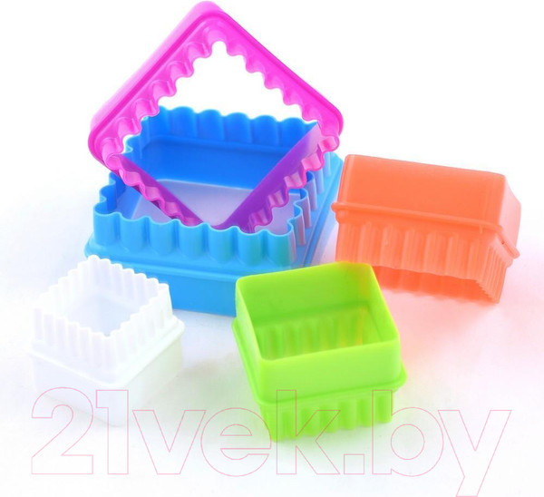 Изображение товара Набор форм для печенья Мультидом Квадрат / MS8-86