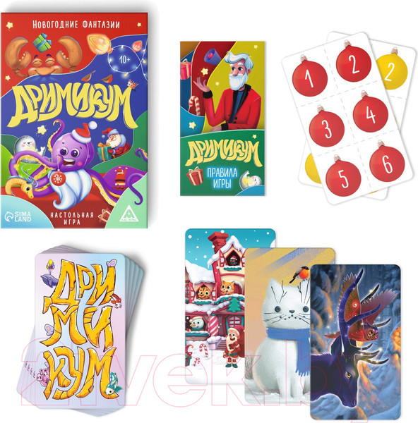 Изображение товара Настольная игра Лас Играс Дримикум. Новогодние фантазии / 6926390