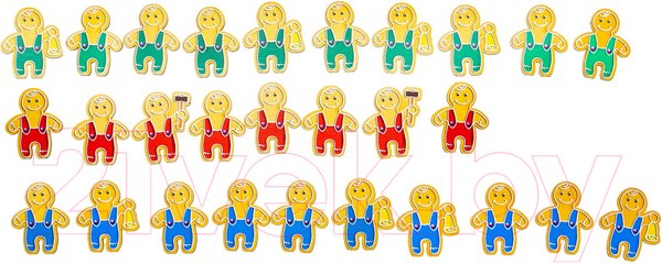 Изображение товара Развивающая игра Smile Decor Звуковички. Логопедический городок / П254