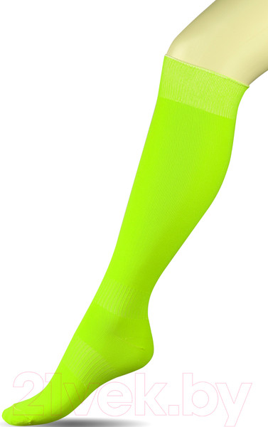 Изображение товара Гетры футбольные Indigo Sport Спорт 2 (р-р 38-40, салатовый/неон)