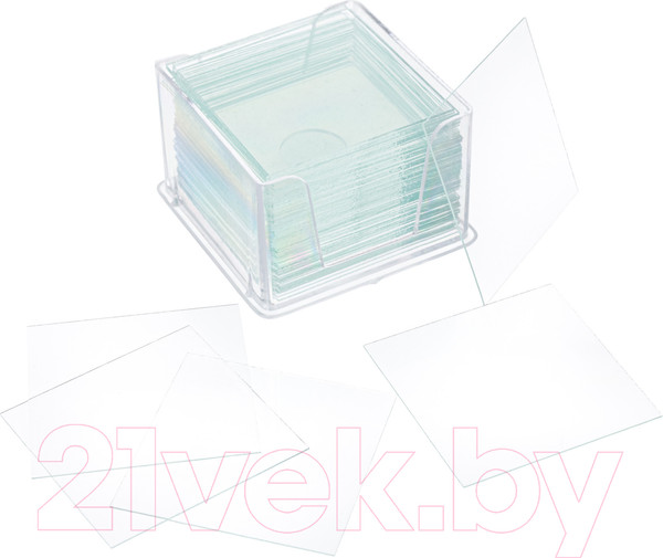 Изображение товара Набор стекол покровных Levenhuk Discovery 78228 (100шт)