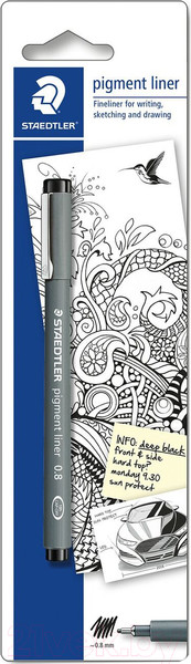 Изображение товара Ручка капиллярная Staedtler Пигмент Лайнер 308 08-9