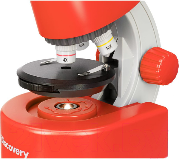 Изображение товара Микроскоп оптический Levenhuk Discovery Micro Terra с книгой / 77956