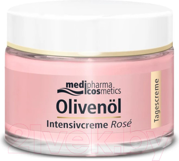 Изображение товара Крем для лица Medipharma Cosmetics Olivenol интенсив Роза дневной (50мл)