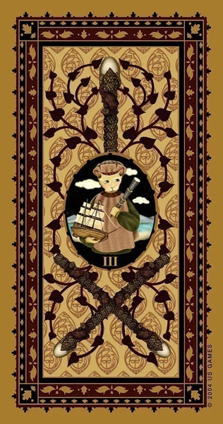Изображение товара Гадальные карты U.S. Games Systems Medieval Cat Tarot / MCT78