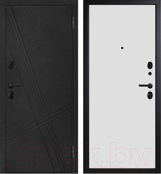 Изображение товара Входная дверь Металюкс M613 (96x205, правая)