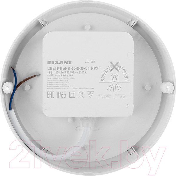 Изображение товара Светильник ЖКХ Rexant 607-207