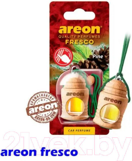 Изображение товара Ароматизатор автомобильный Areon Fresco Pine / ARE-FRTN01