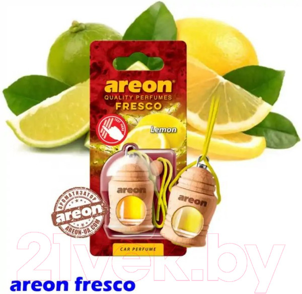 Изображение товара Ароматизатор автомобильный Areon Fresco Lemon / ARE-FRTN19