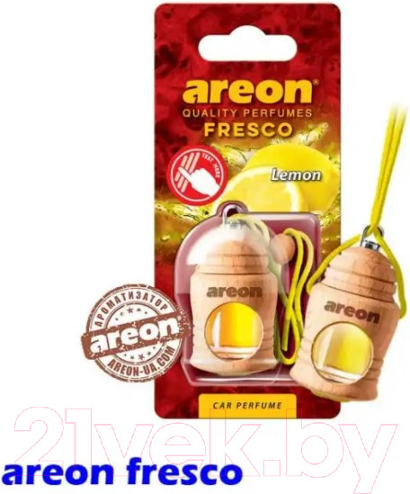 Изображение товара Ароматизатор автомобильный Areon Fresco Lemon / ARE-FRTN19