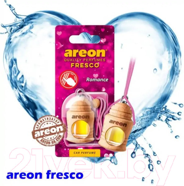Изображение товара Ароматизатор автомобильный Areon Fresco Romance / ARE-FRTN25