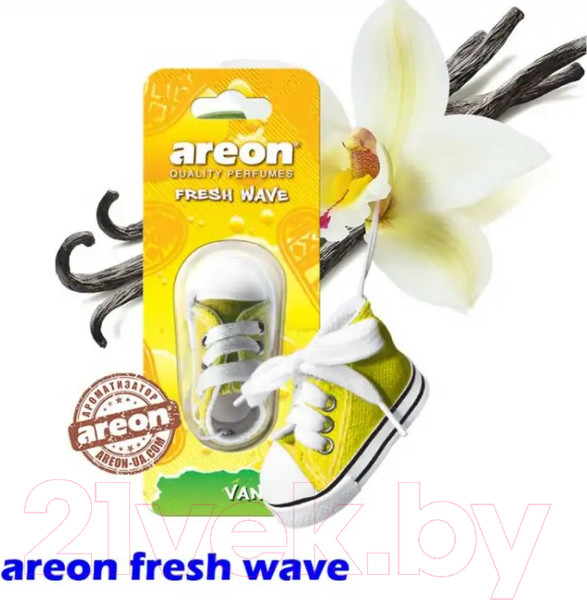 Изображение товара Ароматизатор автомобильный Areon Fresh Wave Vanilla / ARE-FW03