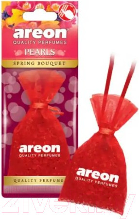 Изображение товара Ароматизатор автомобильный Areon Pearls Spring Bouquet / ARE-ABP04