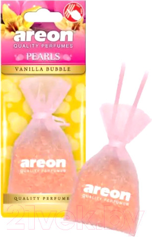 Изображение товара Ароматизатор автомобильный Areon Pearls Vanilla Bubble / ARE-ABP08