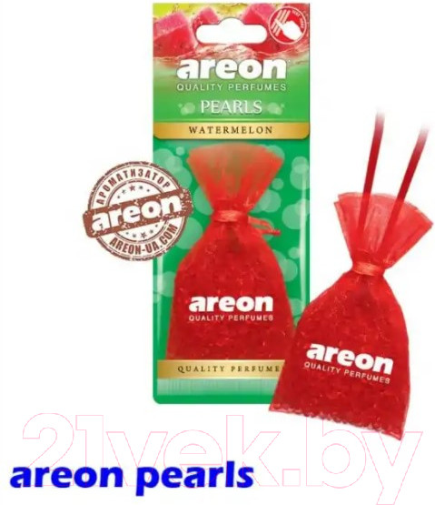 Изображение товара Ароматизатор автомобильный Areon Pearls Watermelon / ARE-ABP11
