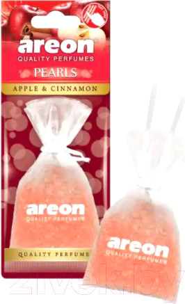 Изображение товара Ароматизатор автомобильный Areon Pearls Apple Cinnamon / ARE-ABP12