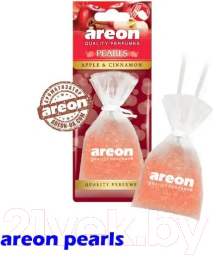Изображение товара Ароматизатор автомобильный Areon Pearls Apple Cinnamon / ARE-ABP12