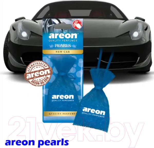 Изображение товара Ароматизатор автомобильный Areon Pearls New Car / ARE-ABP16