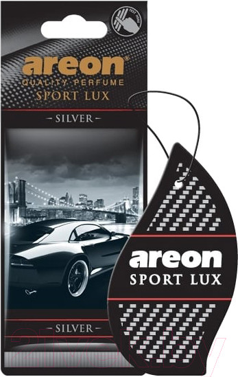 Изображение товара Ароматизатор автомобильный Areon Sport Lux Silver / ARE-SL02