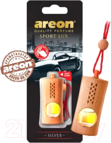 Изображение товара Ароматизатор автомобильный Areon Fresco Sport Lux Silver / ARE-FGL02