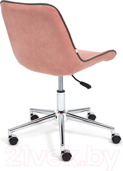Изображение товара Кресло офисное Tetchair Style флок (розовый)