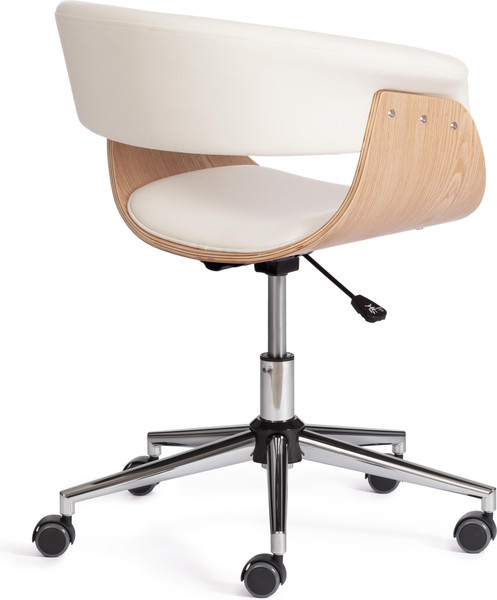 Изображение товара Кресло офисное Tetchair Vimta (натуральный/кожзам/белый)