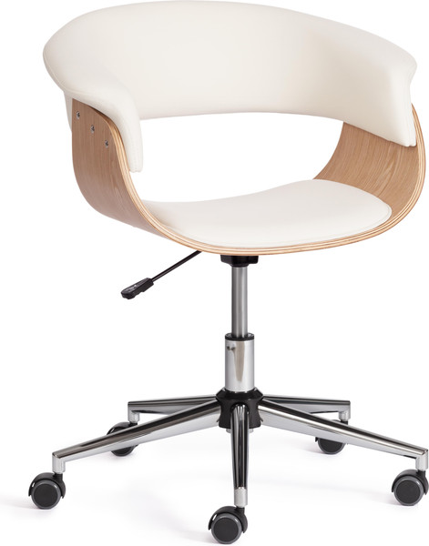 Изображение товара Кресло офисное Tetchair Vimta (натуральный/кожзам/белый)
