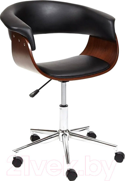 Изображение товара Кресло офисное Tetchair Vimta (орех/кожзам/черный)
