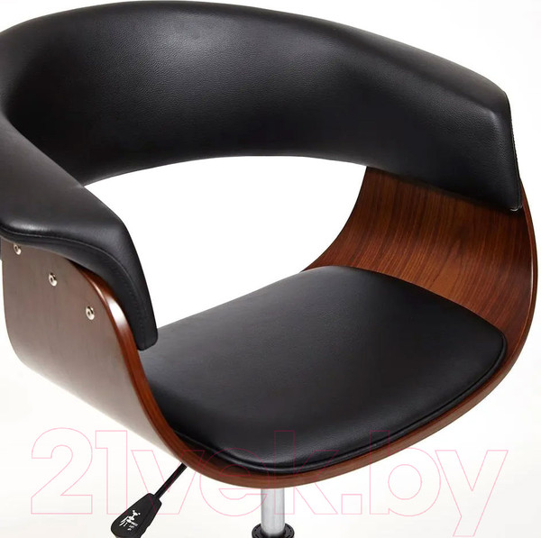 Изображение товара Кресло офисное Tetchair Vimta (орех/кожзам/черный)