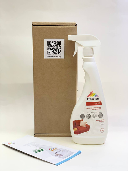 Изображение товара Чистящее средство для ковров и текстиля Fresher Удаление грязи и жира для диванов (750мл)