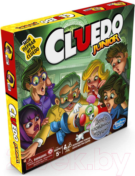 Изображение товара Настольная игра Hasbro Клуэдо. Джуниор / C1293E76