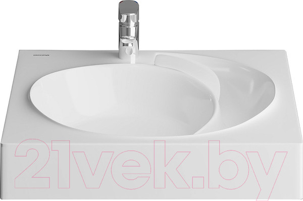 Изображение товара Умывальник Grossman Neo 60 / 2606001 (с кронштейнами)