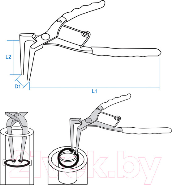 Изображение товара Съемник King TONY 68HB-07L