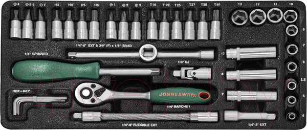 Изображение товара Набор головок слесарных Jonnesway S04H2141S
