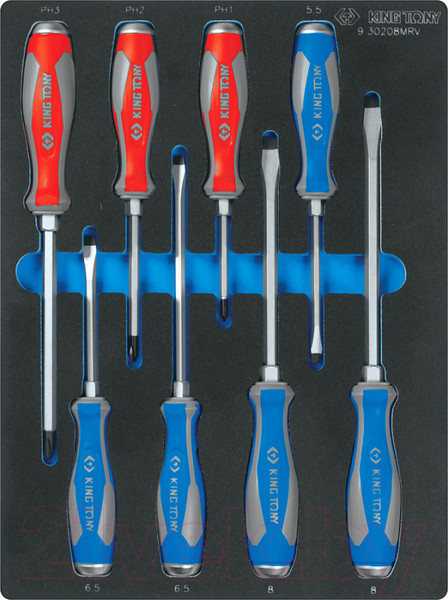 Изображение товара Набор отверток King TONY 9-30208MRV
