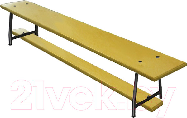 Изображение товара Скамейка гимнастическая Dinamika ZSO-000028 (1м, фанера)