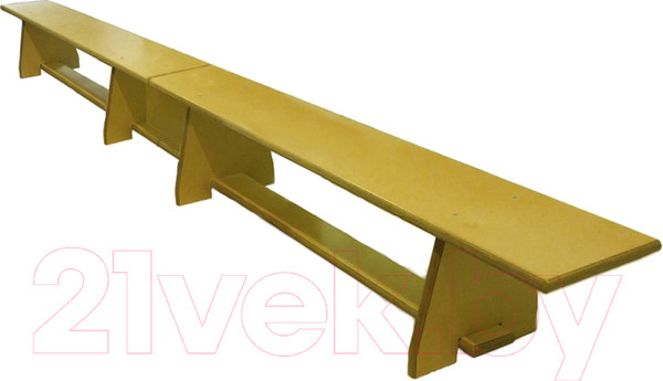 Изображение товара Скамейка гимнастическая Dinamika ZSO-000021 (1м, фанера)