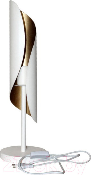 Изображение товара Прикроватная лампа Элетех Маэстро 2 ННБ 63-60-009 / 1005404636 (белый/золотой/белый)