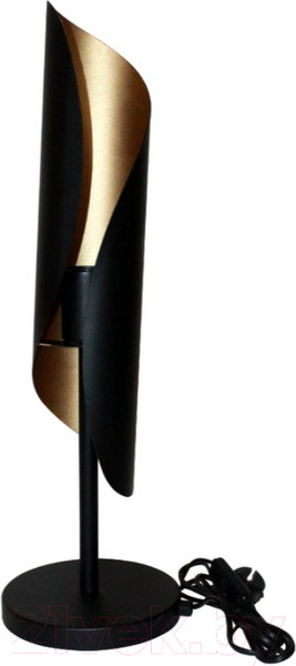 Изображение товара Прикроватная лампа Элетех Маэстро 2 ННБ 63-60-009 / 1005404637 (черный/золотой/черный)