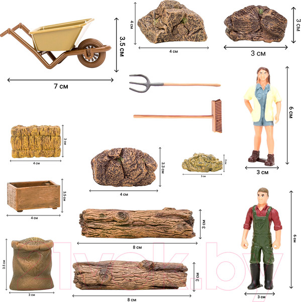 Изображение товара Игровой набор Masai Mara На ферме / ММ205-077