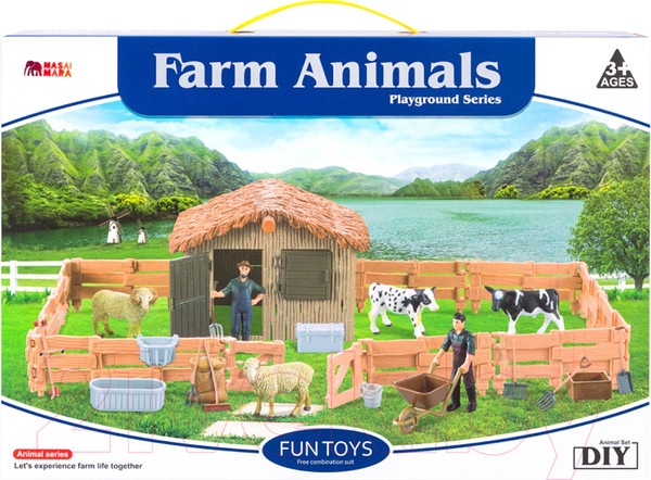 Изображение товара Игровой набор Masai Mara На ферме / ММ205-062