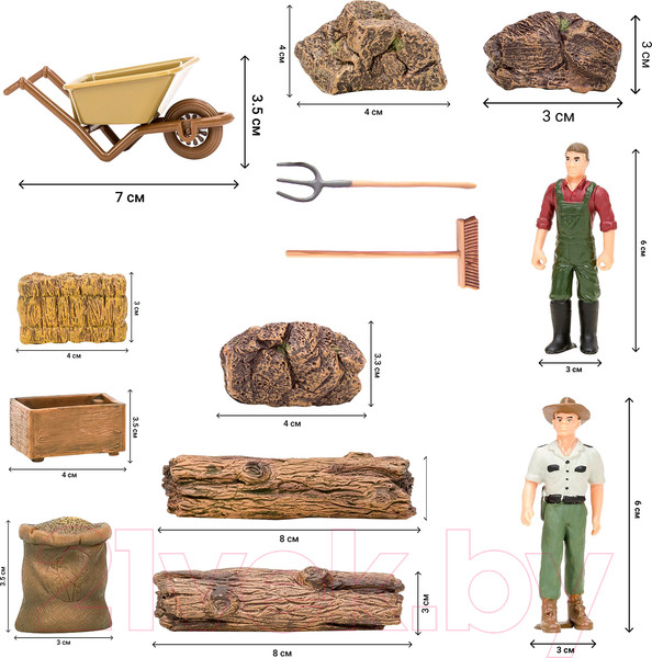 Изображение товара Игровой набор Masai Mara На ферме / ММ205-073