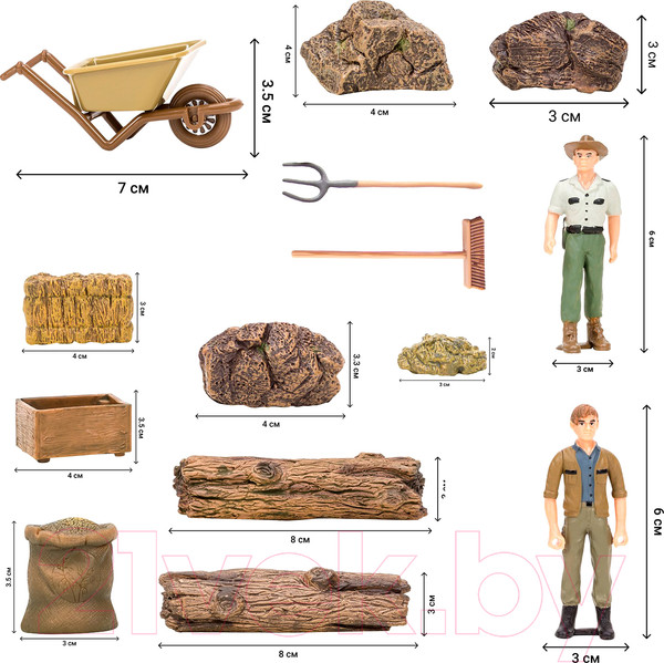 Изображение товара Игровой набор Masai Mara На ферме / ММ205-078
