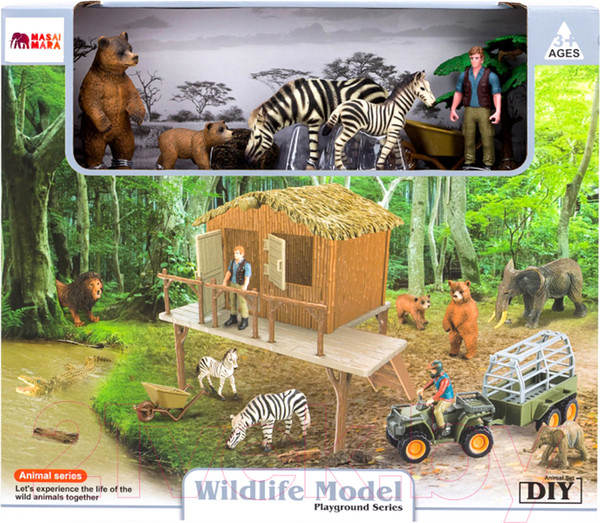 Изображение товара Игровой набор Masai Mara На ферме / ММ205-056