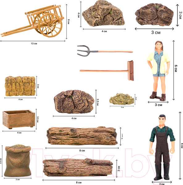 Изображение товара Игровой набор Masai Mara На ферме / ММ205-076