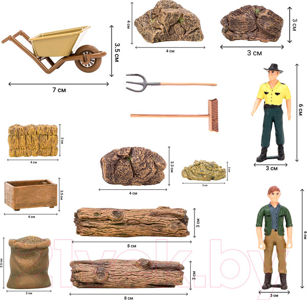 Изображение товара Игровой набор Masai Mara На ферме / ММ205-074