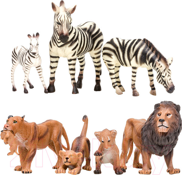 Изображение товара Набор фигурок коллекционных Masai Mara Мир диких животных / MM201-013